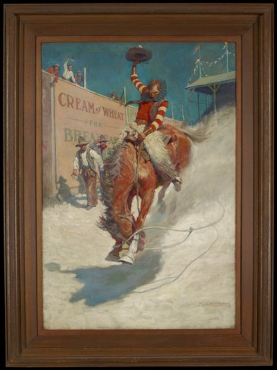Bronco Buster alkotó: Newell Convers Wyeth
