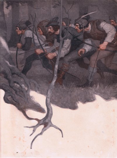 Belső borítóterv, 1916 alkotó: Newell Convers Wyeth
