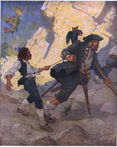 A túsz: Az egész világon egy táncoló medve vezetett alkotó: Newell Convers Wyeth