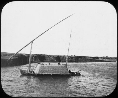 Egy rakott dahabiyeh, Egyiptom, 1890 alkotó: Newton and Co