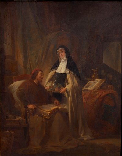 Tagsága a Bruges-i Sint-Jan Kórházban, alkotó: Nicaise de Keyser