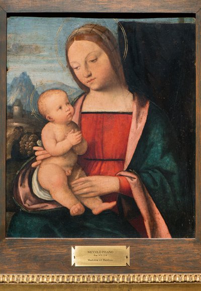Madonna és gyermeke, 1510-1520 alkotó: Niccolò Pisano