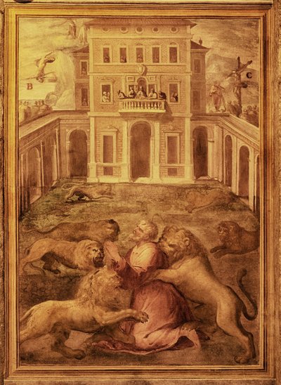 Santo Stefano Rotondo kisebb bazilika, Santo Stefano al Monte Celio, Santo Stefano Rotondo al Celio bazilika alkotó: Niccolo called Pomarancio Circignani