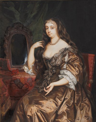 Anne Hyde, York hercegnő portréja, c. 1662. alkotó: Nicholas Dixon