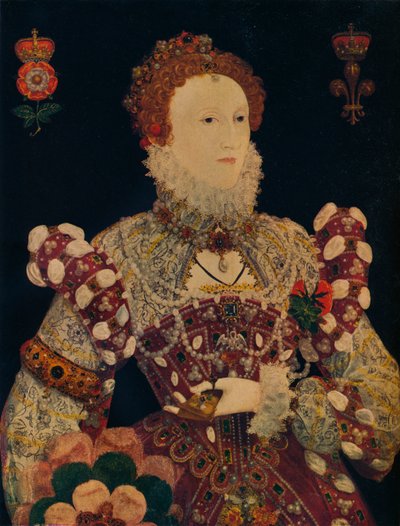 I. Erzsébet, Anglia és Írország királynője, 1574 alkotó: Nicholas Hilliard