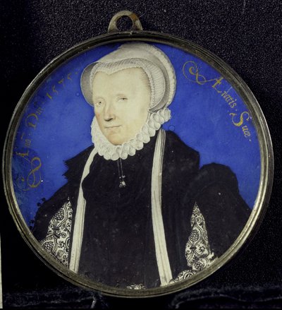 Lady Margaret Douglas, Lennox grófnője alkotó: Nicholas Hilliard