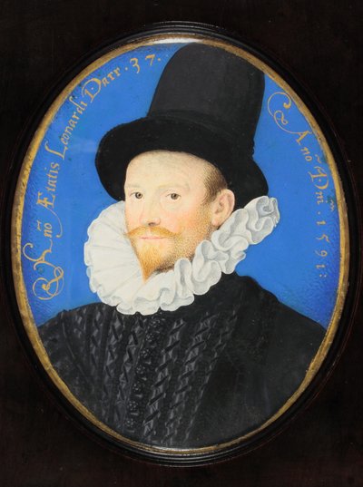 Leonard Darr (zománc) alkotó: Nicholas Hilliard
