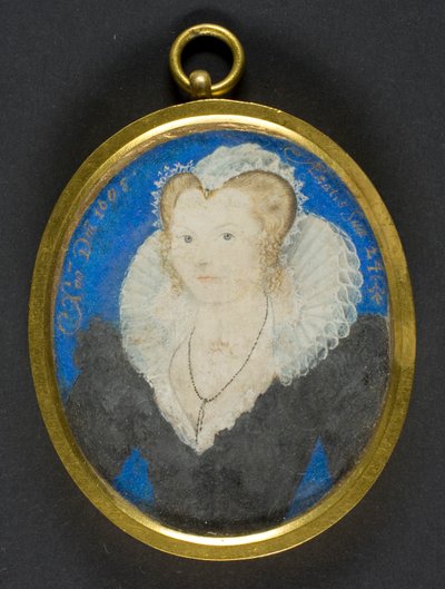 Egy angol hölgy portréja alkotó: Nicholas Hilliard