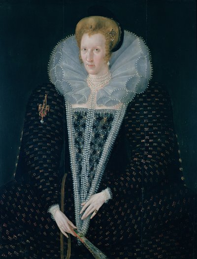 Erzsébet királynő (1533-1603) alkotó: Nicholas Hilliard