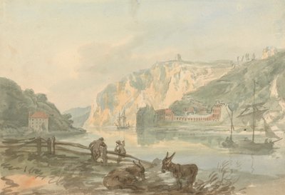 Hotwells a Rownham Ferryről alkotó: Nicholas Pocock