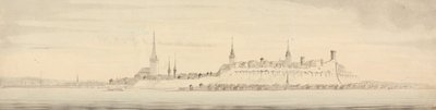 Kilátás Revelre, Észtország fővárosára alkotó: Nicholas Pocock