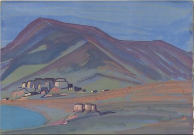 Album levél, 1932 alkotó: Nicholas Roerich