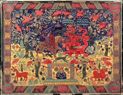 Csata a sárkánnyal, 1912 alkotó: Nicholas Roerich
