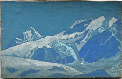 Hegyi tanulmány, 1928 körül?31 alkotó: Nicholas Roerich