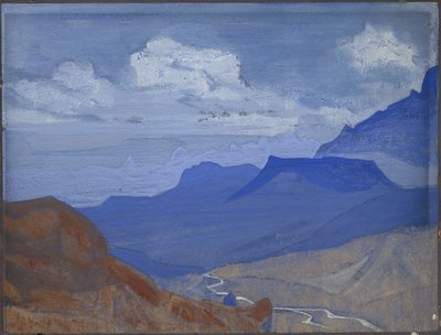 Nubra-völgy, 1926 alkotó: Nicholas Roerich