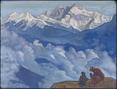 A keresés gyöngye, "Hiszája" sorozat, 1924 alkotó: Nicholas Roerich