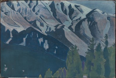 Pir Panjal, az azonos című sorozatból, 1925 alkotó: Nicholas Roerich