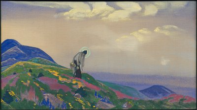 Szent Panteleimon gyógyító, 1931 alkotó: Nicholas Roerich