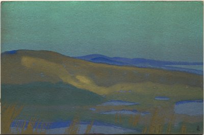 Tsaidam mocsarai, 1936 alkotó: Nicholas Roerich