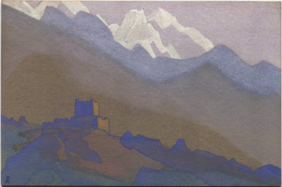 Tibet, Himalája, 1936 alkotó: Nicholas Roerich