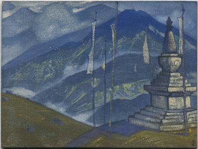 Waves of Mist, "Himalája" sorozat, 1924 alkotó: Nicholas Roerich