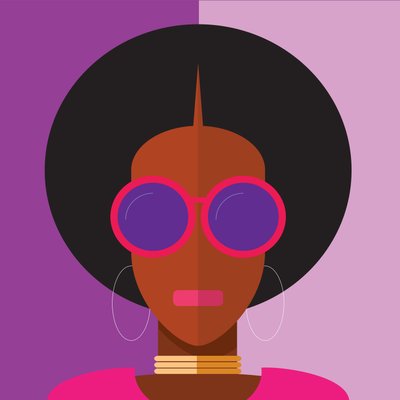 Afro Girl, 2020 (digitális) alkotó: Nick Diggory