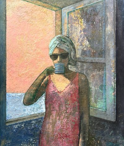 Americano, 2023-23 (olaj, tábla) alkotó: Nick Williams