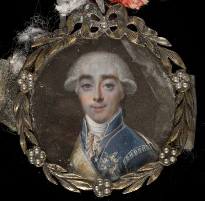 Hans Axel von Fersen gróf portréja 1755-1810, 1784 alkotó: Niclas Lafrensen