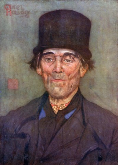 Axel öregembere (színes litó) alkotó: Nico Jungman