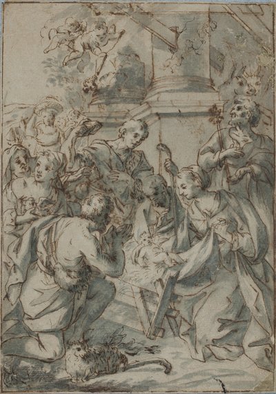 A pásztorok imádata alkotó: Nicolò Ricciolini