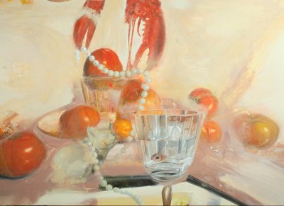 Macska hallal, 2011 (olaj, vászon) alkotó: Nicola Pucci