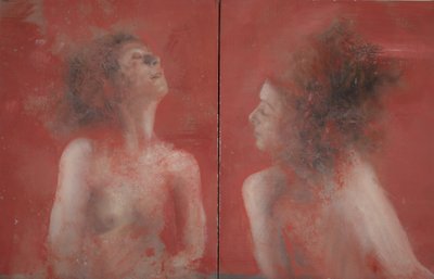 Párbeszéd, 2015 (olaj, vászon) alkotó: Nicola Pucci