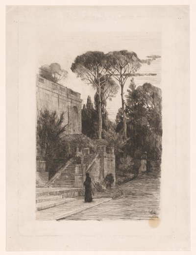 Monumentális épület kerttel alkotó: Nicolaas van der Waay