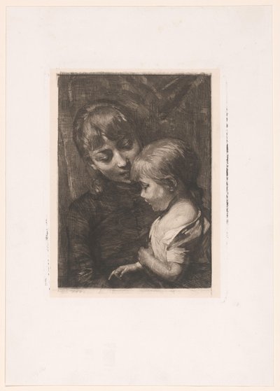 Nő gyermekkel alkotó: Nicolaas van der Waay