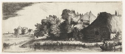 Táj egy gazdasággal alkotó: Nicolaes Anthoni Flinck (attributed to)