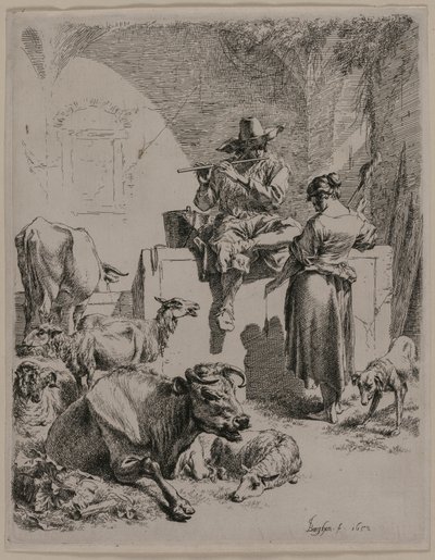 A csöves juhász alkotó: Nicolaes Berchem