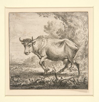 A tehenek készlete, a tejeslányral alkotó: Nicolaes Berchem