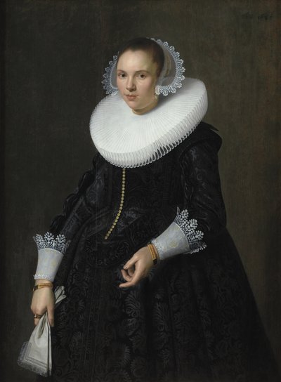 Egy hölgy portréja alkotó: Nicolaes Eliasz. Pickenoy