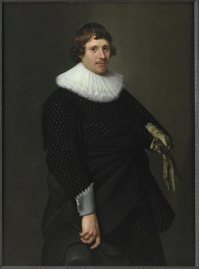 Egy férfi portréja alkotó: Nicolaes Eliasz. Pickenoy