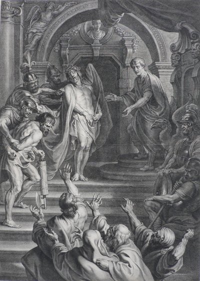 Ecce Homo, Peter Paul Rubens után alkotó: Nicolaes Lauwers