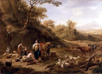 "Granida és Daifilo" alkotó: Nicolaes Pietersz. Berchem