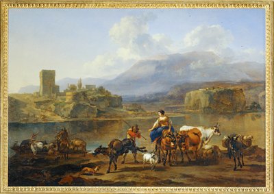 A bac ... alkotó: Nicolaes Pietersz. Berchem