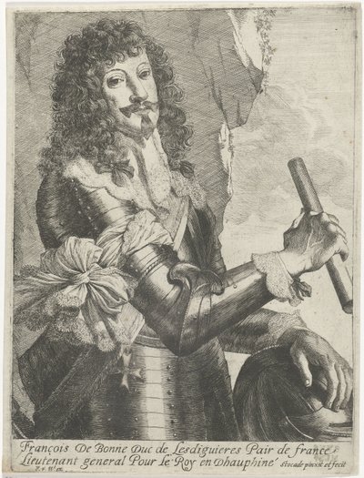 François de Bonne-Lesdiguières-de Créqui portréja alkotó: Nicolaes Van Helt Stockade