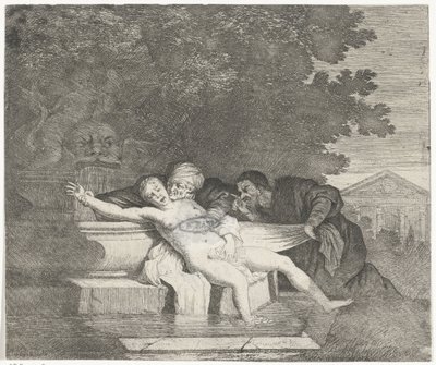 Susanna és a vének alkotó: Nicolaes Van Helt Stockade