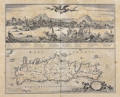 Insula Candia olim Creta / N. Visscher exc. alkotó: Nicolaes Visscher