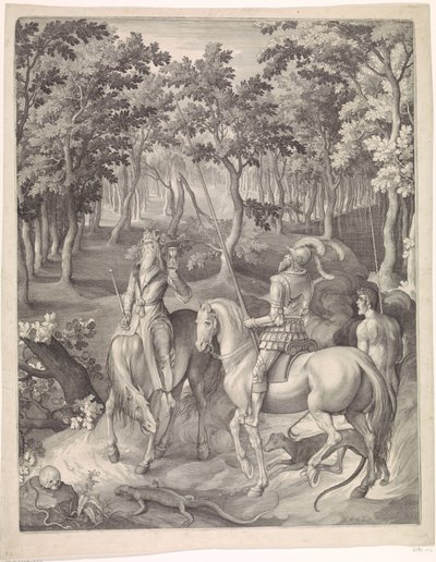 Lovag, Halál és Ördög alkotó: Nicolaes de Bruyn