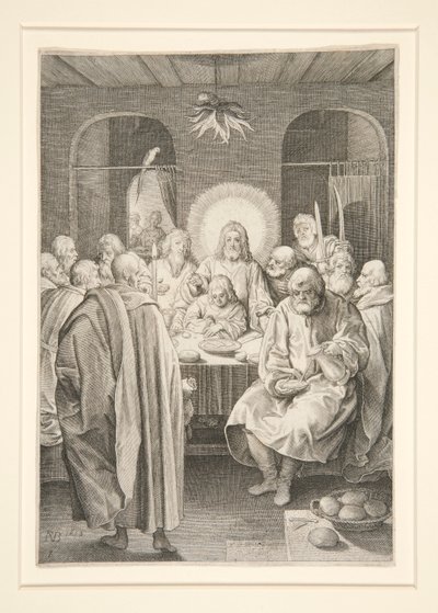 Az utolsó vacsora (Passion sorozat) alkotó: Nicolaes de Bruyn