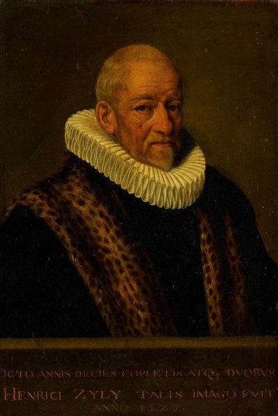 Henricus van Zijl (1545-1627) portréja alkotó: Nicolaes van Borculo