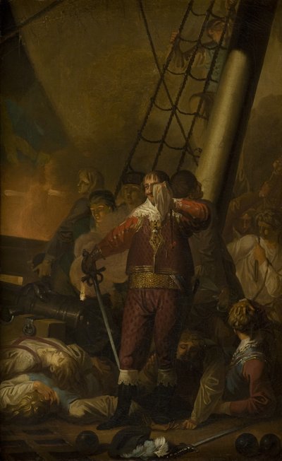 IV. keresztény a „The Trinity” zászlóshajó fedélzetén alkotó: Nicolai Abildgaard