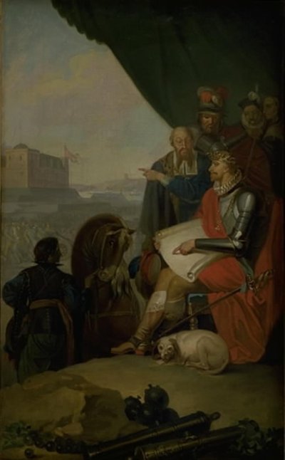 II. Frederik megépíti a Kronborg-kastélyt Elsinore-ban alkotó: Nicolai Abildgaard